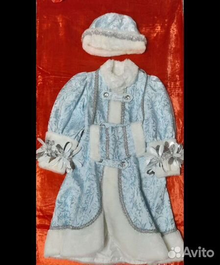 Костюм снегурочки и деда мороза