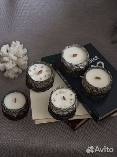 Ароматические соевые свечи в керамике