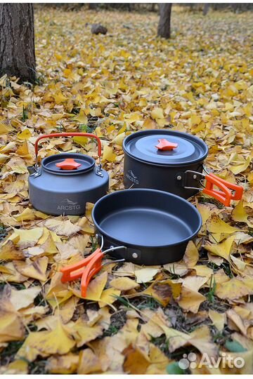 Туристическая посуда (набор) для кемпинга