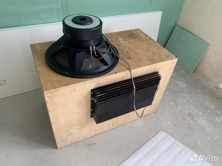 Сабвуфер 15 с моноблоком