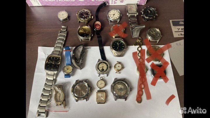 Часы разные