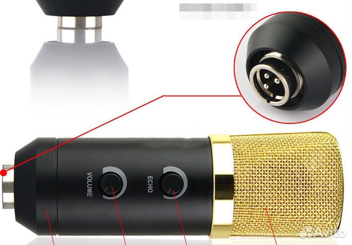 Микрофон новый MK - F100TL USB конденсаторный