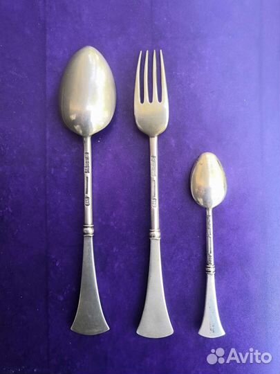 Старинные серебрянные ложки