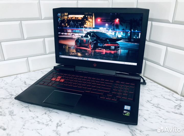 HP omen7265ngw/Core i7/nvidia GTX1050/ssd 256Gb