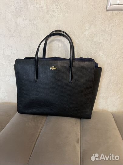 Сумка Lacoste оригинал. Кожа