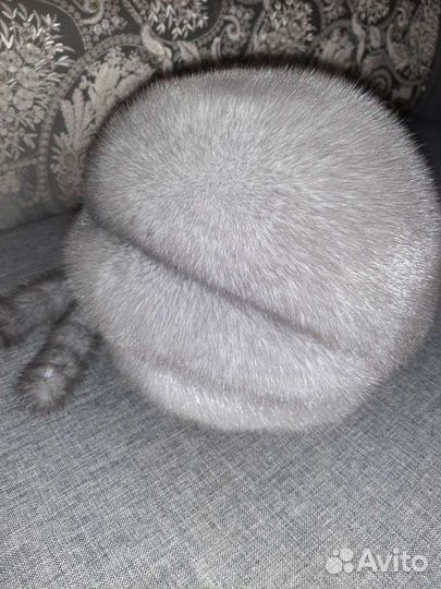 Женский норковый берет