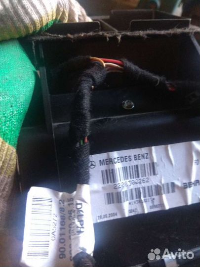 A2208300262 Мерседес w220 климат задний