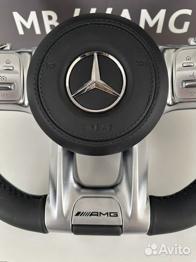 Руль amg рестайлинг w222 w213 w166 w463