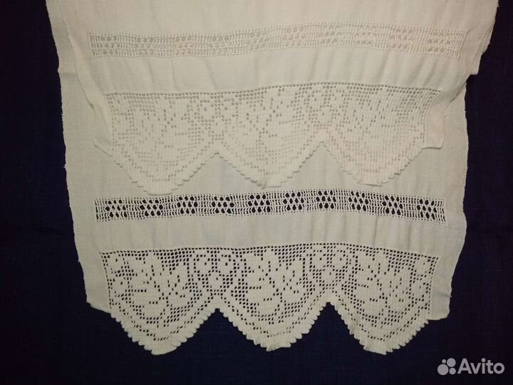 Полотенце старинное домотканое Рушник вышитый