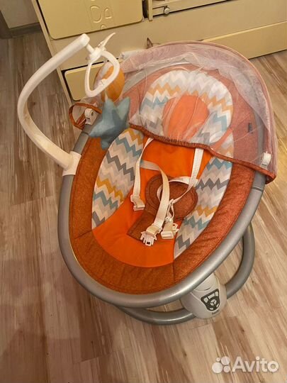 Детские электронные качели для новорожденных