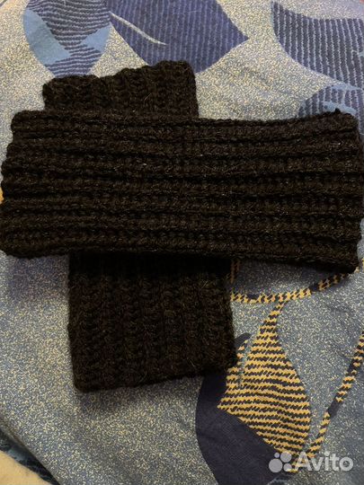 Митенки вязаные