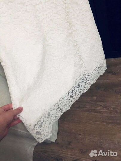 Свадебное платье рыбка