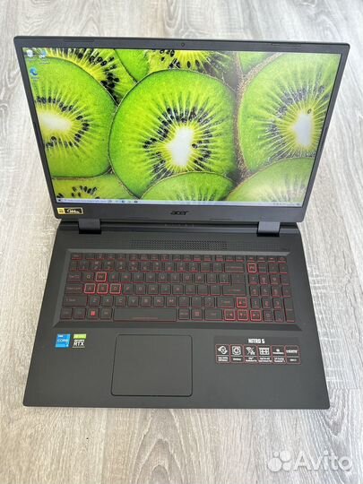 Игровой Acer 17.3 i5-12500H/RTX3050/16/256