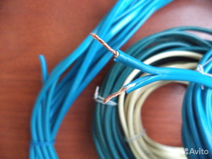 Кабель, провод шввп 2х0,75 обрезки