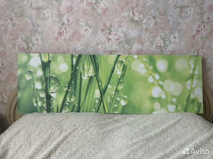 Картина капли росы