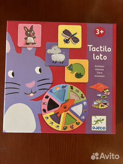 Тактильное лото djeco