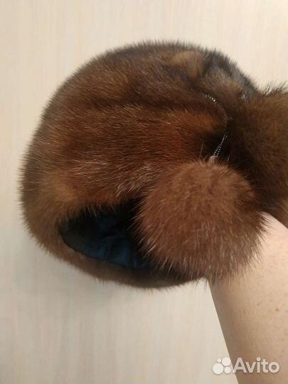 Шапка норковая женская 58 размер