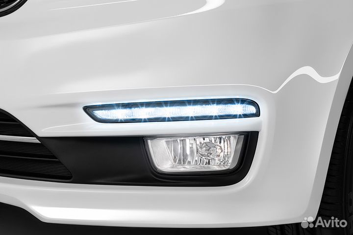 KIA RIO противотуманка С дхо