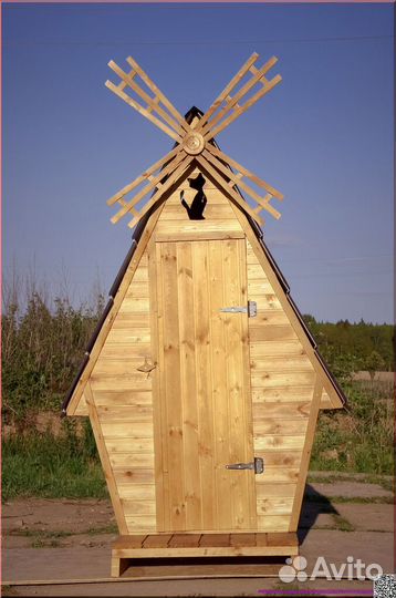 Уличный туалет с установкой BAG340