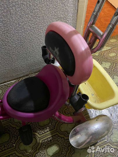 Детский трех колесный велосипед