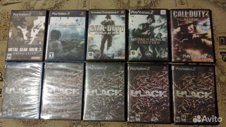 Диск на Playstation 2