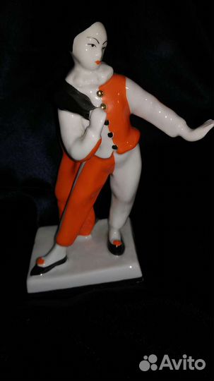 Статуэтка Арлекин. Вербилки