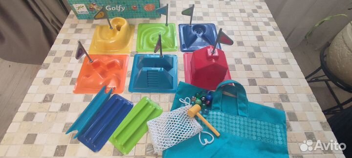 Настольная игра минигольф