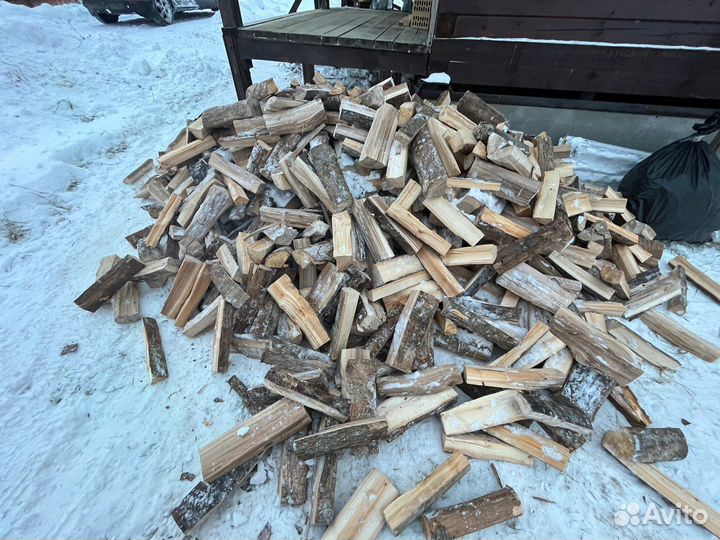 Дрова колотые в Грузино