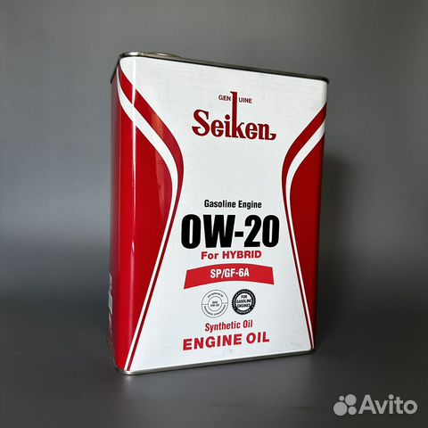 Масло моторное Seiken 0w20 SP/GF-6A., 4 литра купить в Барнауле с ...