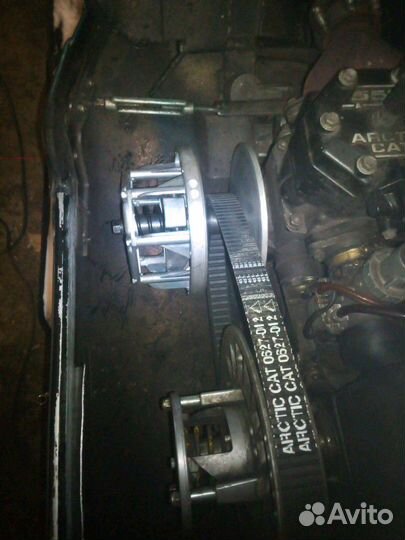 Вариатор на Arctic cat Bearcat