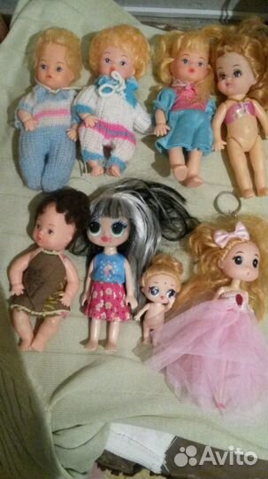 8 куколок -пупсы