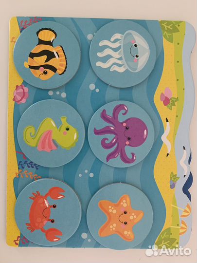 Детское лото Baby toy Обитатели земли