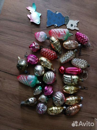 Ёлочные игрушки СССР 50,60 гг