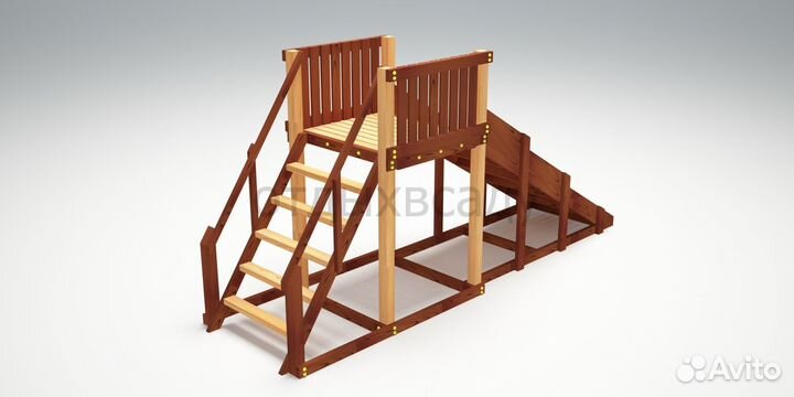 Зимняя горка