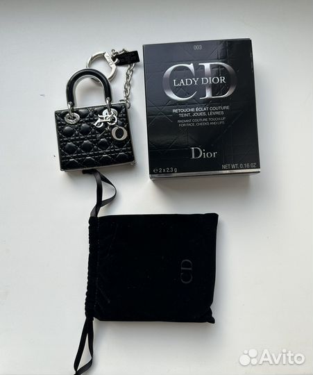 Dior брелок блеск хайлайтер 003