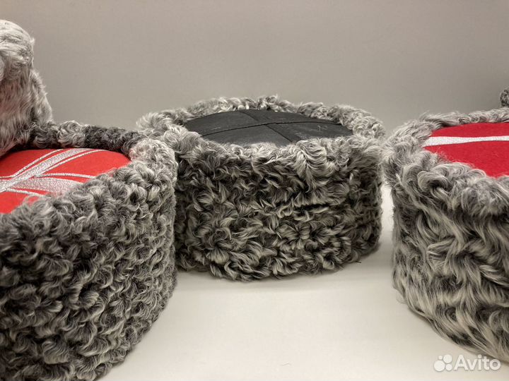 Кубанка серый каракуль