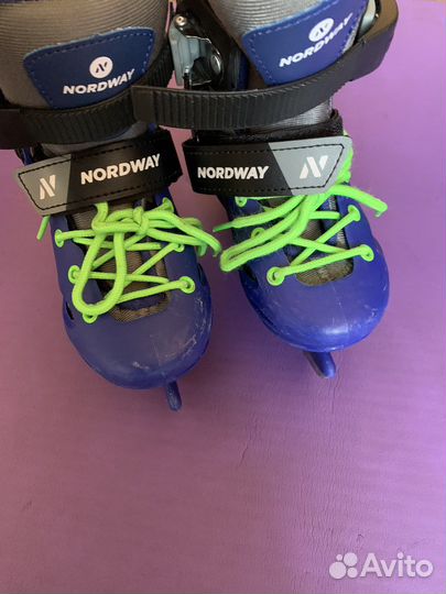 Коньки детские раздвижные 27 30