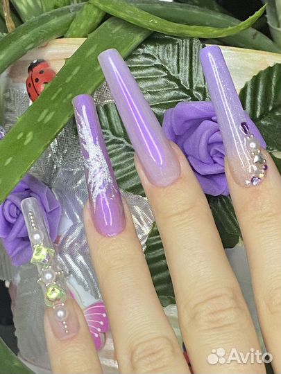 Маникюр. Покрытие. Наращивание