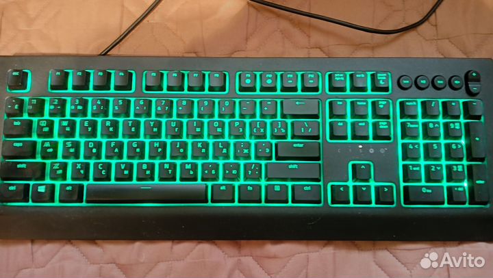 Игровая клавиатура Razer Cynosa v2 RGB подсветка