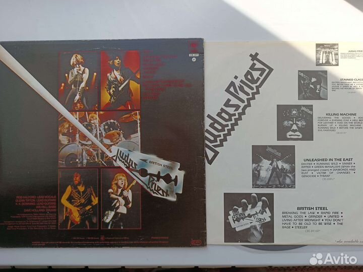 Фирменный винил judas priest