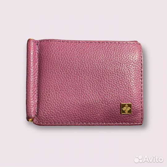 Зажим для денег из натуральной кожи