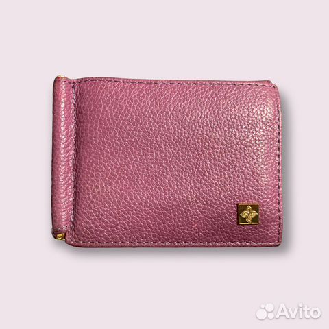 Зажим для денег из натуральной кожи