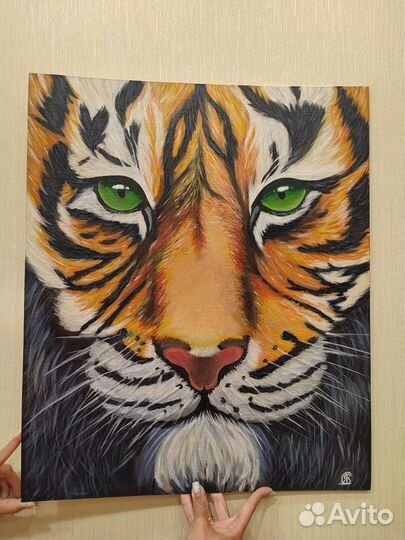 60/50 Холст на основе из толстого картона