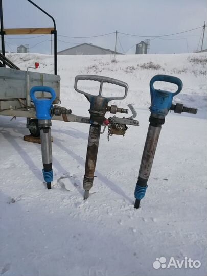 Аренда копрессора с отбойными молотками