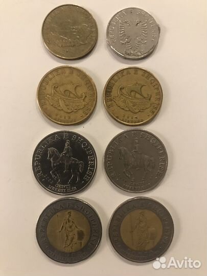 Монеты Албании