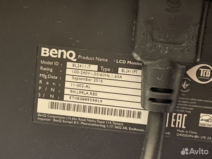 Монитор Benq bl2423pt