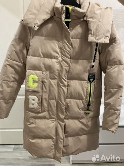 Пуховик детский зимний для девочки