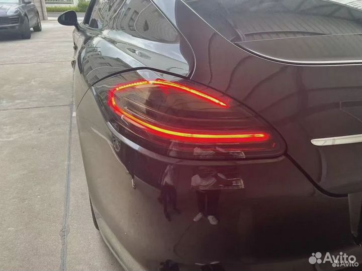 Светодиодные фонари Black на Porsche Panamera 970