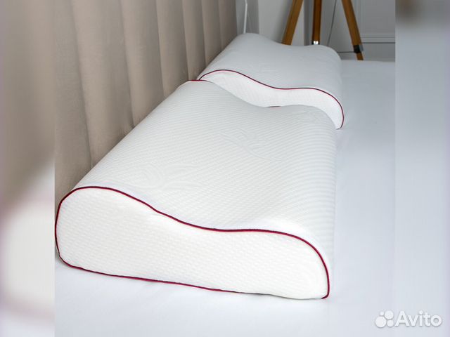 Ортопедическая подушка для сна 60х40х13/10 см