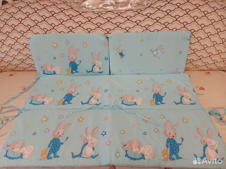 Бортики на детскую кроватку бу